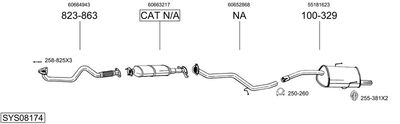 BOSAL SYS08174