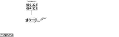 BOSAL SYS23638