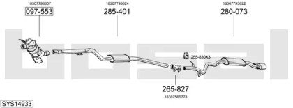 BOSAL SYS14933
