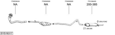 BOSAL SYS16317