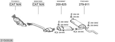BOSAL SYS05538