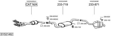 BOSAL SYS21462