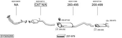 BOSAL SYS05285 BOSAL SYS05285