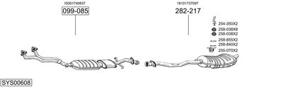 BOSAL SYS00608
