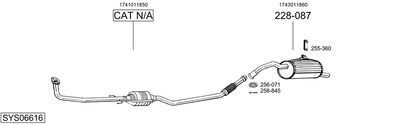 BOSAL SYS06616