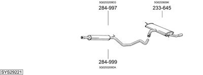 BOSAL SYS29221 BOSAL SYS29221
