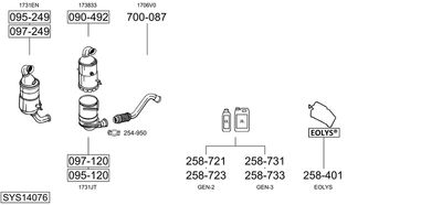 BOSAL SYS14076