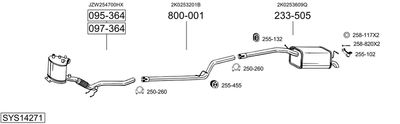 BOSAL SYS14271