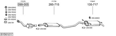 BOSAL SYS01217