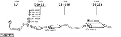 BOSAL SYS22478