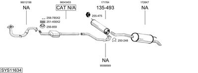 BOSAL SYS11634