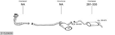 BOSAL SYS20659 BOSAL SYS20659