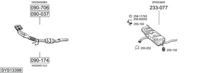 BOSAL SYS13398