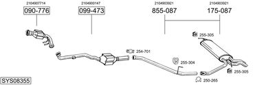 BOSAL SYS08355