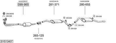 BOSAL SYS13407