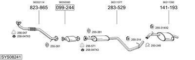 BOSAL SYS08241