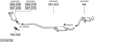 BOSAL SYS16739