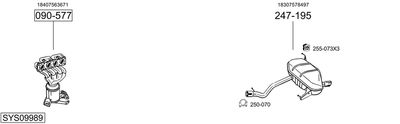 BOSAL SYS09989