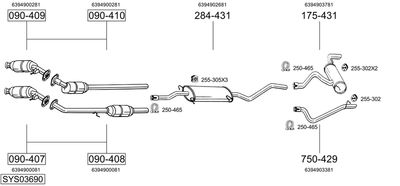 BOSAL SYS03690