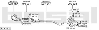 BOSAL SYS05474