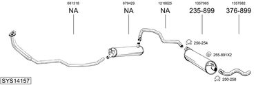 BOSAL SYS14157