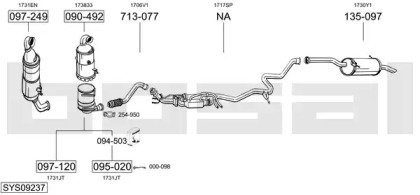 BOSAL SYS09237