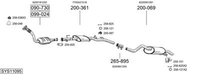 BOSAL SYS11095