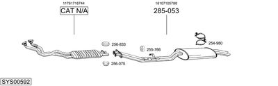 BOSAL SYS00592