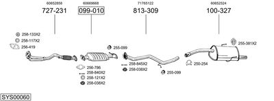 BOSAL SYS00060