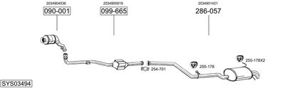 BOSAL SYS03494