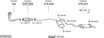 BOSAL SYS05163