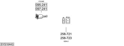 BOSAL SYS10443