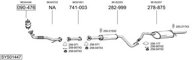 BOSAL SYS01447