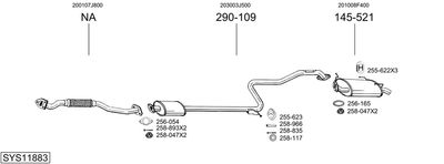 BOSAL SYS11883