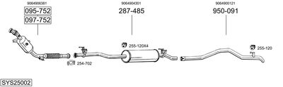 BOSAL SYS25002