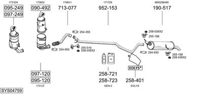 BOSAL SYS04759