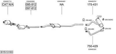 BOSAL SYS13193
