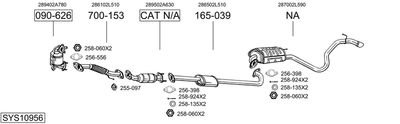 BOSAL SYS10956