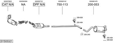 BOSAL SYS05321