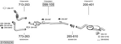 BOSAL SYS05230