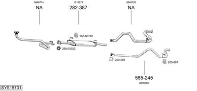 BOSAL SYS15701