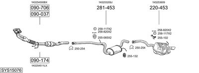BOSAL SYS15076