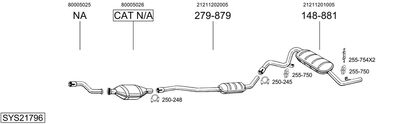 BOSAL SYS21796