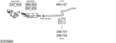 BOSAL SYS16698