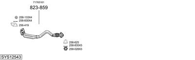 BOSAL SYS12543