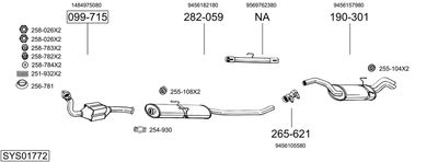 BOSAL SYS01772