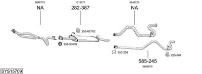 BOSAL SYS15709