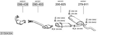 BOSAL SYS04354