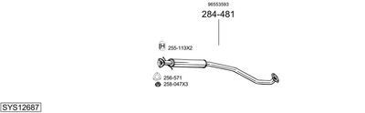 BOSAL SYS12687