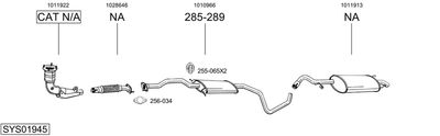 BOSAL SYS01945 BOSAL SYS01945